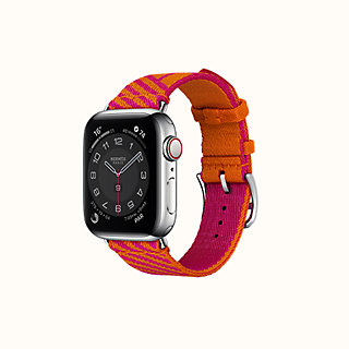 Band Apple Watch Hermes Single Tour 41 mm Jumping | Hermès USA